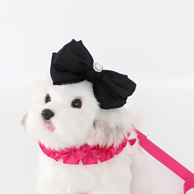 Pink Bow Harness